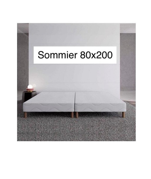 Sommier tapisser 80X200 sur le site 