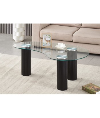 Table basse meta solde